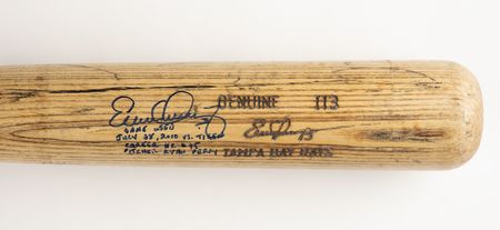 Lot #9230 Evan Longoria's Game-Used Baseball Bat - Image 1