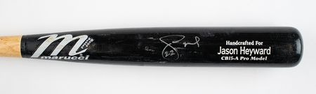 Lot #9228 Jason Heyward's Game-Used Baseball Bat - Image 1