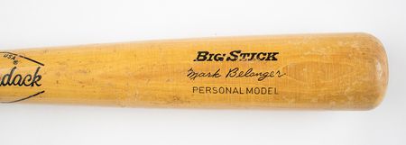 Lot #9226 Mark Belanger's Game-Used Baseball Bat - Image 1