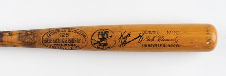 Lot #9152 Keith Hernandez's Game-Used Baseball Bat - Image 1