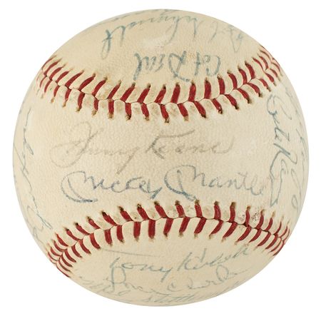 Lot #9279  NY Yankees: 1965 - Image 1