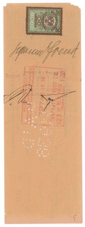 Lot #119 Sigmund Freud: Freud's advance for a 1938 edition of 'A General Introduction to Psychoanalysis' - Image 2