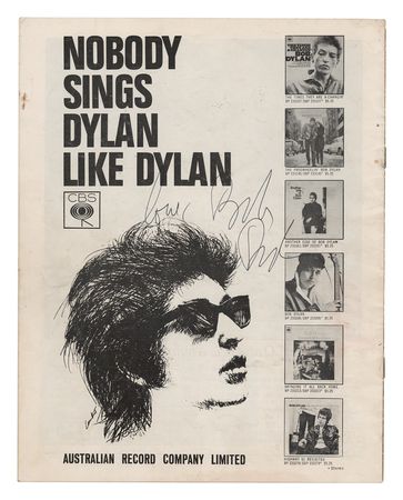 Lot #396 Bob Dylan: Electric Dylan plays down under in 1966 - Image 2