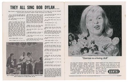 Lot #396 Bob Dylan: Electric Dylan plays down under in 1966 - Image 7