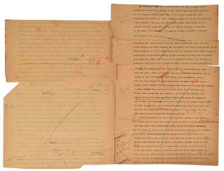 Lot #384 Huddie ?Lead Belly? Ledbetter: Lead Belly's never-before-seen unpublished biography - Image 6