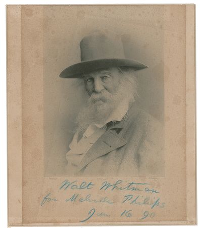 Lot #355 Walt Whitman Print - Image 1