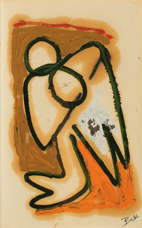 Lot #335 Charles Bukowski: Rare limited edition Ham on Rye with oil painting by Bukowski - Image 3