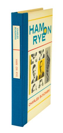 Lot #335 Charles Bukowski: Rare limited edition Ham on Rye with oil painting by Bukowski - Image 4