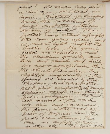 Lot #352 Henry David Thoreau: Thoreau's nocturnal musings from 'Night and Moonlight' - Image 2