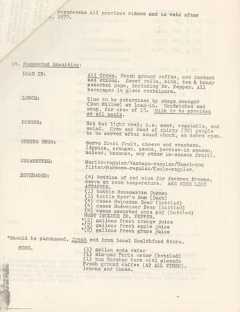Lot #449 Jackson Browne Signed Document - Image 3