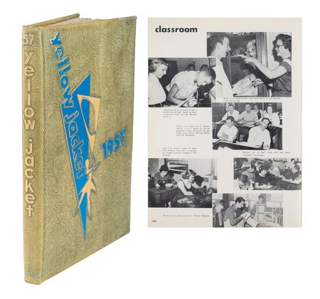 Lot #132 Lee Harvey Oswald High School Yearbook Book - Image 1