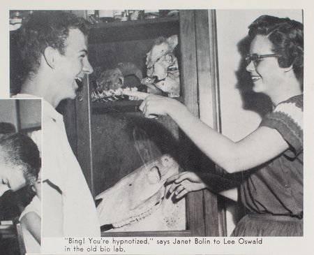 Lot #132 Lee Harvey Oswald High School Yearbook Book - Image 4