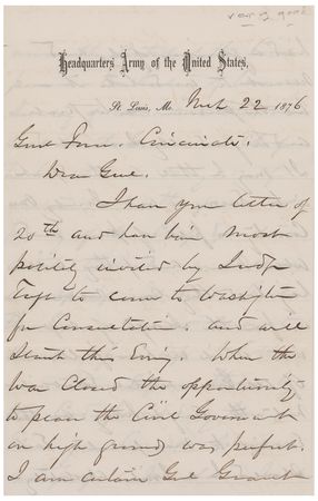 Lot #248 William T. Sherman: 