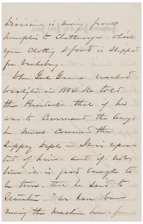 Lot #248 William T. Sherman: 