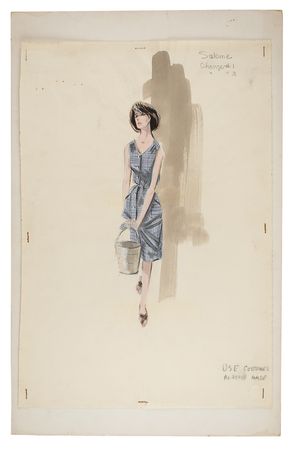 Lot #563 Hollywood Costume Designs Costume Designs - Image 1
