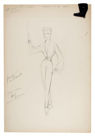 Lot #563 Hollywood Costume Designs Costume Designs - Image 3