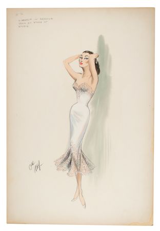Lot #563 Hollywood Costume Designs Costume Designs - Image 6