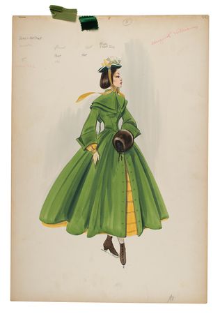Lot #597 Helen Rose: The Belle of New York Costume Designs - Image 2