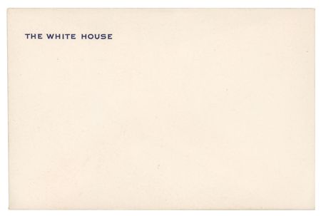 Lot #96 Eleanor Roosevelt White House Card - Image 3