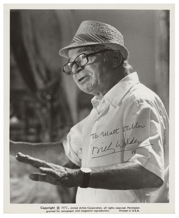 Lot #802 Billy Wilder - Image 1