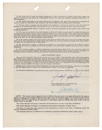 Lot #675 Judy Garland Signed Document - Image 1