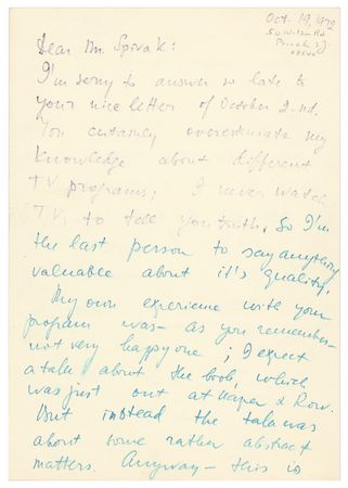 Lot #134 Svetlana Alliluyeva - Image 1