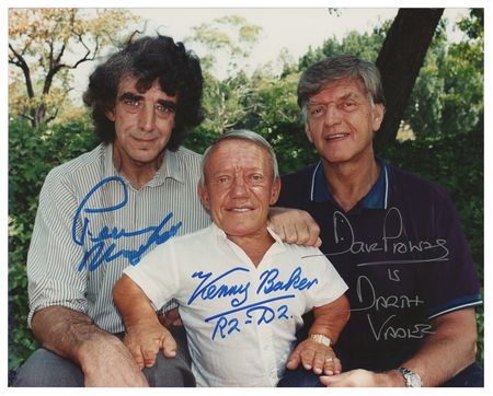 Lot #766 Star Wars: Behind the Masks Signed Photograph - Image 1