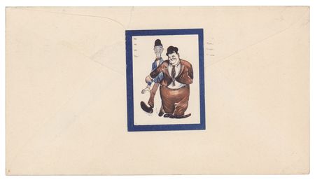Lot #709 Stan Laurel: Content-rich letter from Laurel on missing 