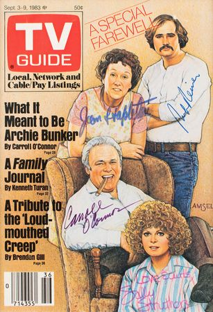 Lot #607 All in the Family Magazine Cover - Image 1