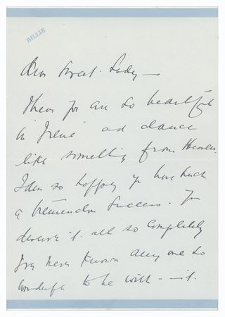 Lot #626 Billie Burke - Image 1