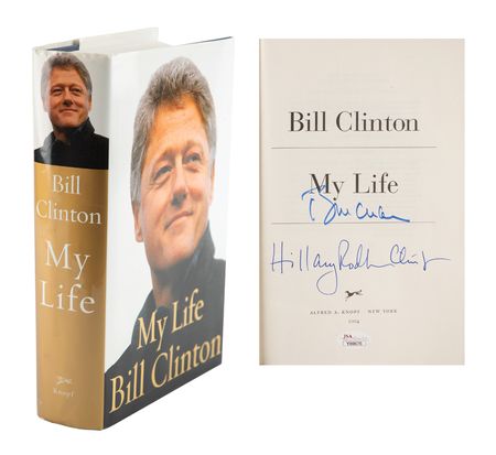 Lot #55 Bill and Hillary Clinton Book - Image 1