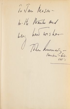 Lot #30 John F. Kennedy: JFK's token of thanks for advice on his Omnibus TV appearance - Image 2