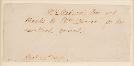 Lot #8 Dolley Madison Signed Note - Image 2