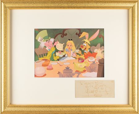 Lot #316 Walt Disney Signed Print - Image 1