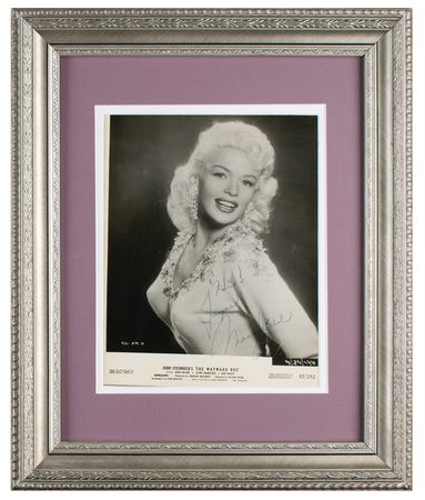 Lot #572 Jayne Mansfield Signed Photograph - Image 2