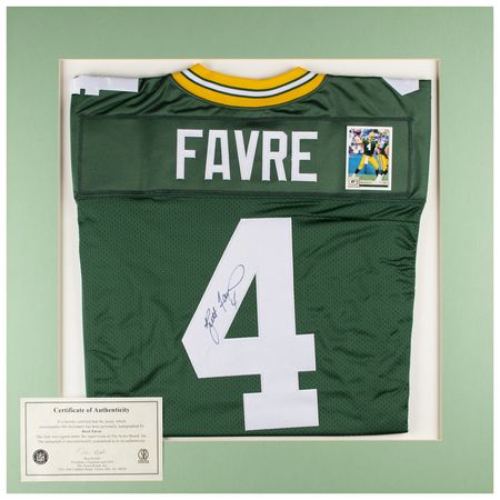 Lot #821 Brett Favre Football Jersey - Image 1