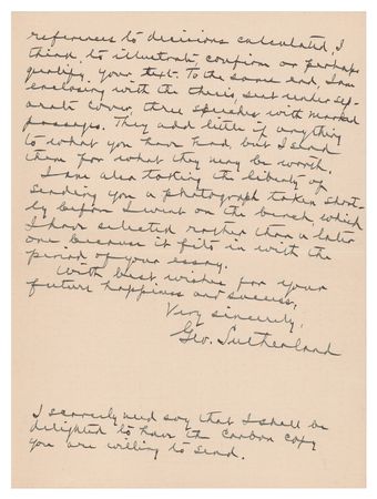 Lot #217 George Sutherland - Image 2