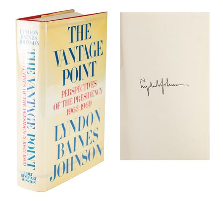 Lot #73 Lyndon B. Johnson Book - Image 1