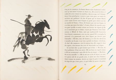 Lot #289 Pablo Picasso: Sought-after limited edition of Picasso's Le Carmen des Carmen - Image 4