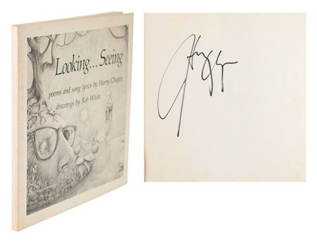 Lot #434 Harry Chapin Book - Image 1