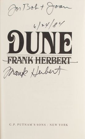 Lot #368 Frank Herbert Book - Image 2