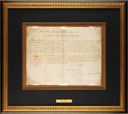 Lot #5 John Adams: The federal judiciary faces a