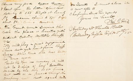 Lot #81 Abraham Lincoln: Ford, John T. Group Lot - Image 2