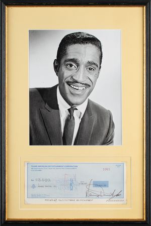 Lot #642 Sammy Davis, Jr - Image 1