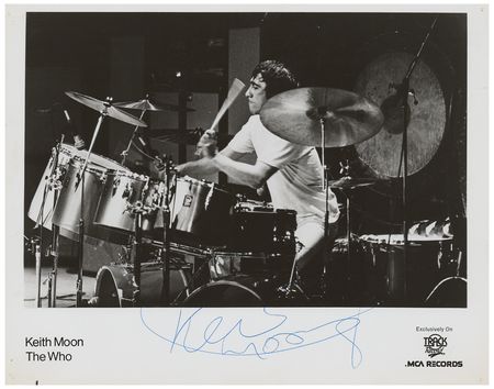 Lot #413 The Who: Moon, Keith Signed Photograph - Image 1