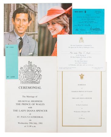 Lot #124 Princess Diana and Prince Charles: Celebrating the Royal wedding of Diana and Charles - Image 3