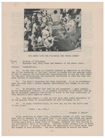 Lot #24 Franklin D. Roosevelt: Logbook from the 