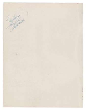 Lot #484 Clyde McPhatter and Fats Domino Program - Image 2