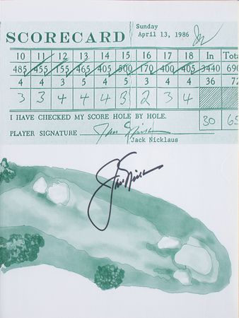 Lot #827 Jack Nicklaus Book - Image 2