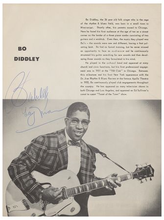 Lot #518 Jackie Wilson and Bo Diddley Program - Image 3